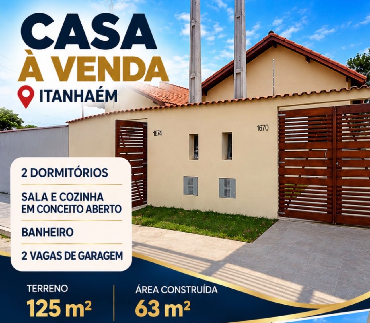 Imóvel a venda com 2 dormitórios em Itanhaém SP