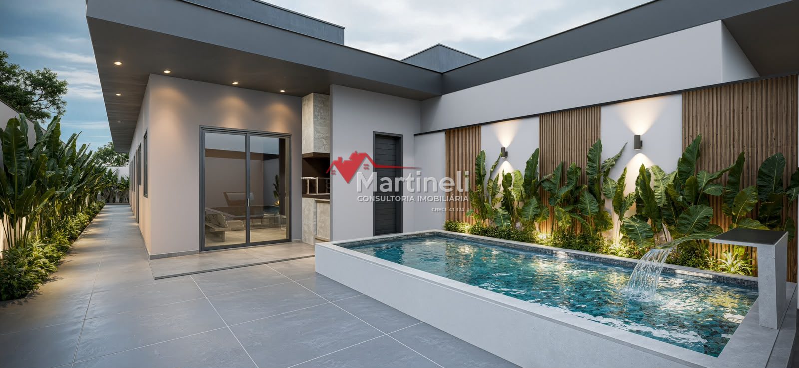 Imperdível! Casa em obra à venda, com piscina e 3 quartos (1 suíte) em Itanhaém-SP.
